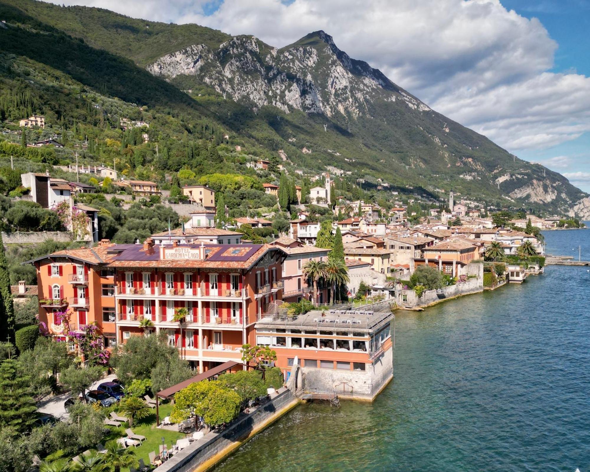 Hotel Gardenia Al Lago Gargnano Bagian luar foto